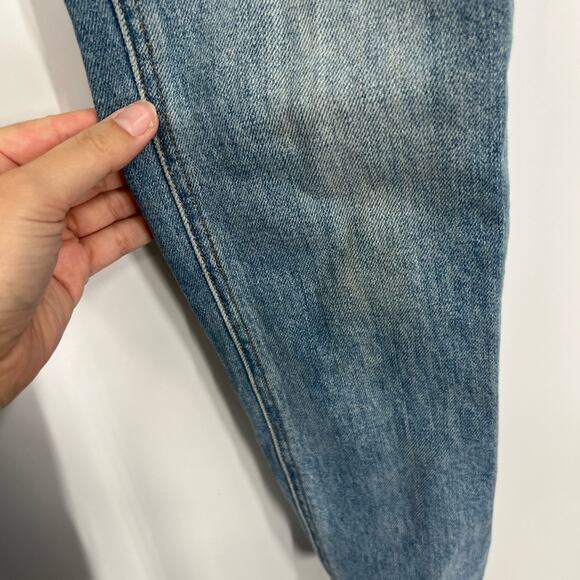 Denim Forum The Yoko High Rise Slim Jeans Button Fly - Picture 6 of 10